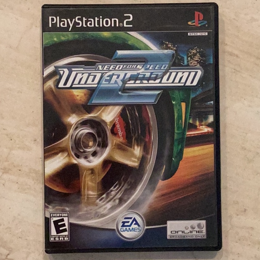 Need For Speed Underground 2 PlayStation 2 Game PS2 Complete CIB Sony